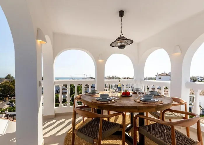 Casa Marcia Sea View Brand New Townhouse ماربيا